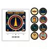 Acrylic Fridge Magnet Programmable Refrigerator Sticker Night Light  Family Friends