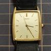 SEIKO Gold Rectangular Watch Management [Working Condition] Men's 7N01-5A4B (Watch K26)