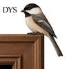 Wooden Bird Door Frame Decor Topper Decor, Adorable Shape Corner Statue, Handcrafted Wood Sign, Woodland Natural Charm Home Accessories Art