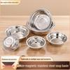 304 Stainless Steel Multi-Purpose Basin: Thickened for Soup, Dough, or Vegetable Washing In Commercial Kitchens.