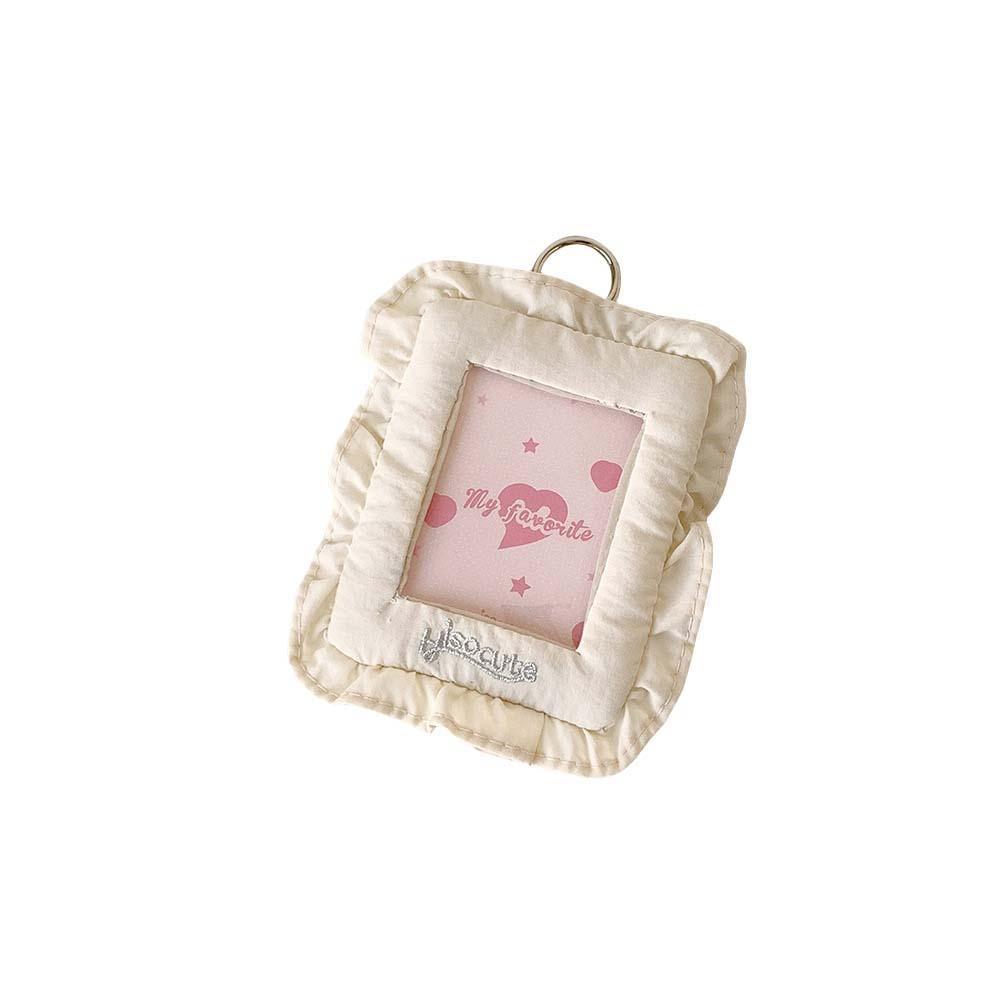 With Keychain Photo Photocard Frame Decoration Idol Card Display Protector  Student Friends