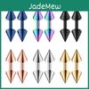 Fashion Steel Stainless Sharp Personality Cone Earrings Anti Allergic Electroplating Earrings