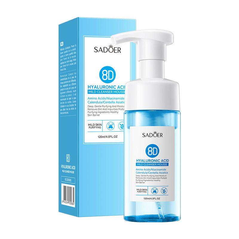 Sadoer8d Gentle Hydrating Foaming Cleanser Mousse For All Skin Types 120ml