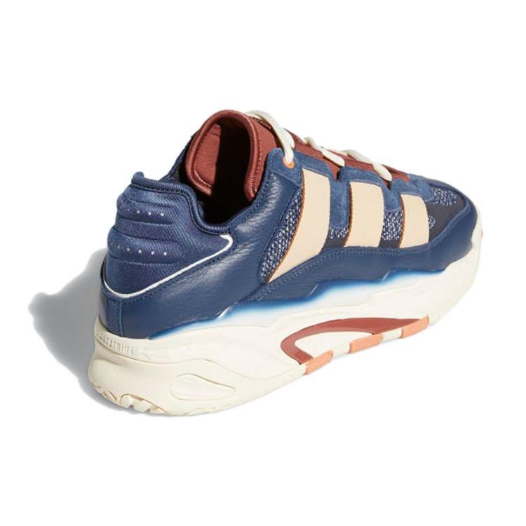 Adidas Niteball Crew Navy Wild Sepia Unisex Sneakers Blue Cream-White FX7650