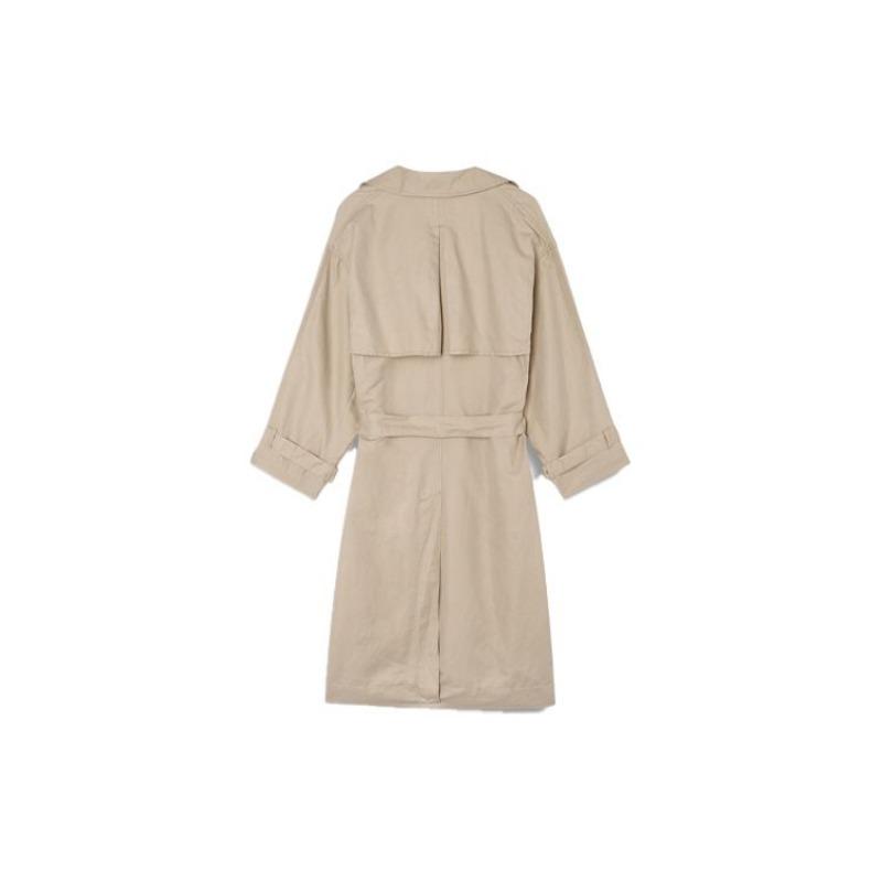 Levis Lockere Passform Taillendesign Trenchcoat Damen Oberbekleidung Khaki 24590-0002