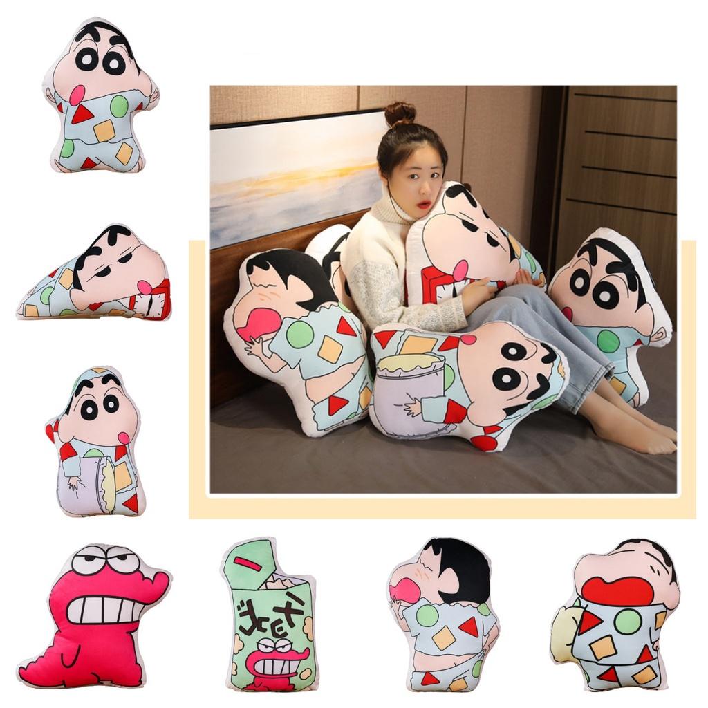 Cute Crayon Shin-chan Double-sided Printed Plush Pillow