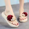 Fashion Fashion Women Beach Flip Flops Summer Sandals Slip- Resistant Flip Flops Women Slippers Outdoors Sandals  Big Size 35-41