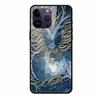 Phone Case for Apple Iphone 15 Pro 15 Plus Tempered Glass Hard Back Cover for Iphone 15 Pro Max Iphone15 Wolf  Lion Funda Capa