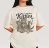 Plus Size Women T Shirt Show Me Your Kitten Graphic Tee Top Vintage Cute Kitten T-Shirts Kawaii Funny Cotton Y2k Aesthetic Shirt