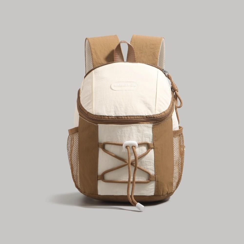 Contrast Color Drawstring Backpack Y2k Casual Travel Bag Vintage Women  Harajuku Backpack  Hiking