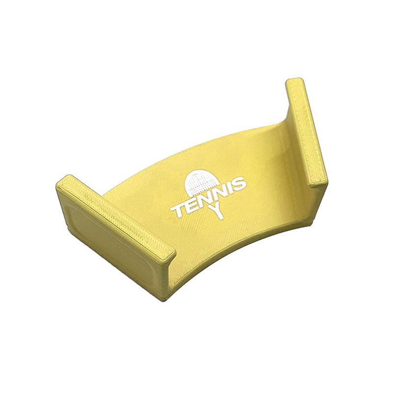 Wall Mounted Tennis Racket Wall Rack Plastic Self-Adhesive Badminton Rackets Holder Durable Punch-Free 1Pc S