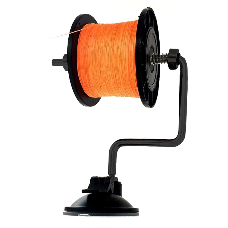 

[Orld Fishing Gear] Line winding line winder With lever type strong suction cup Easily wind the line by fixing it to a table etc. fishing line winder