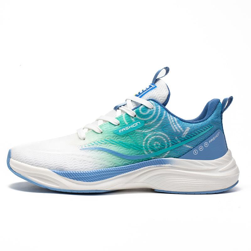 New annual popcorn comfortable soft bottom breathable fish wire mesh couple sports trendy shoes