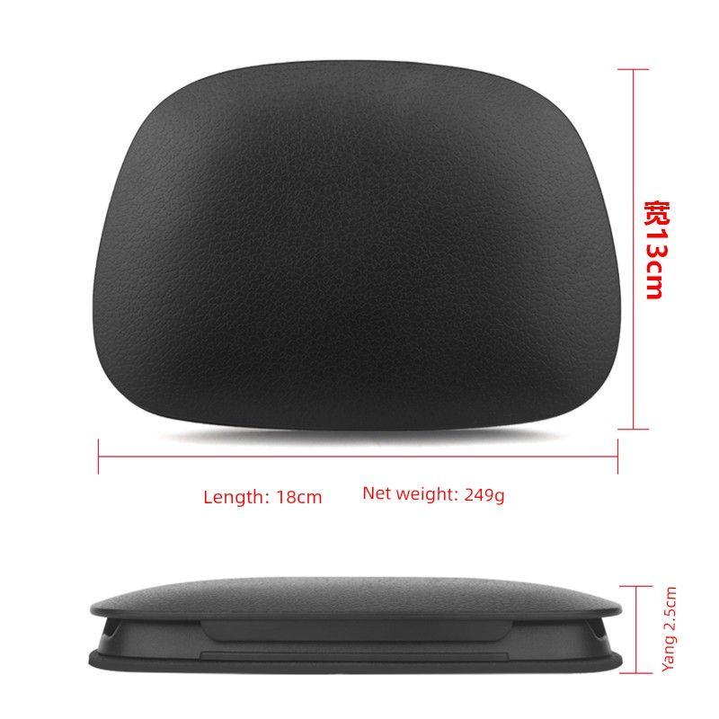 Car Center Console Fixed Buckle Car Phone Holder Dashboard Non Slip Base Silica Gel Pad Elastic Clip Neutral