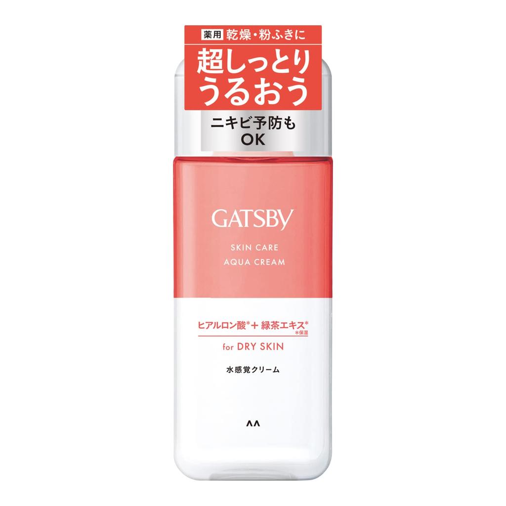 GATSBY Medicinal Skin Care Aqua Cream Mens All-in-One Moisturizing Emulsion