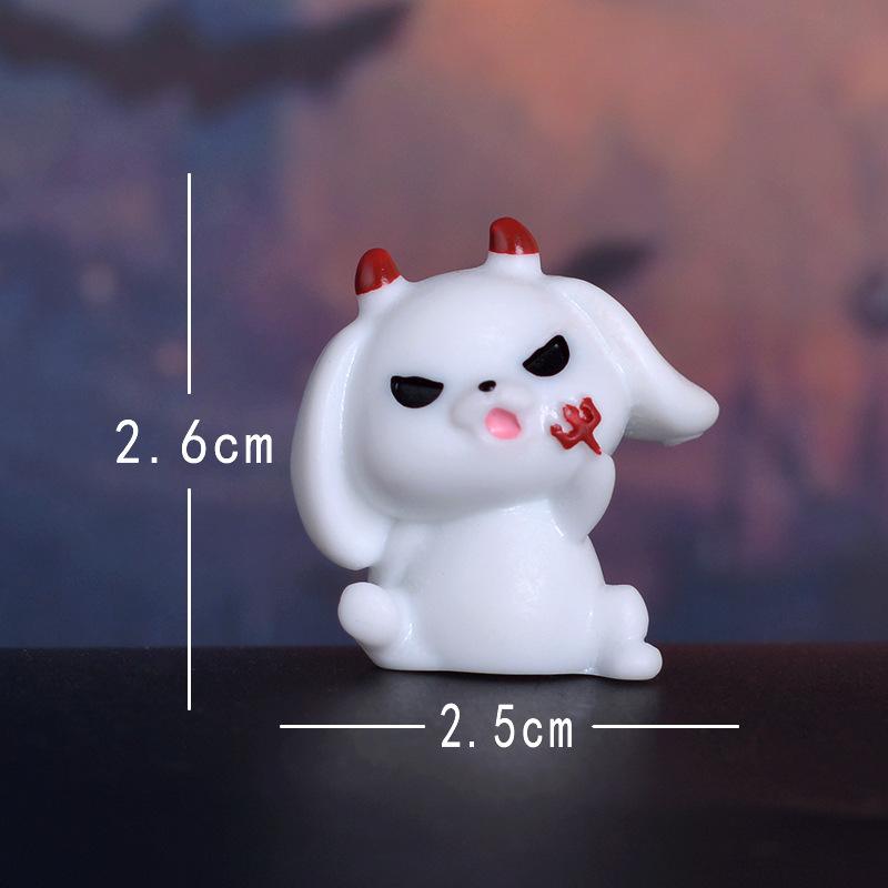 Teufel Geist Hase Gartenarbeit Landschaft Schmuckstück Mumie Geisterfest Zubehör