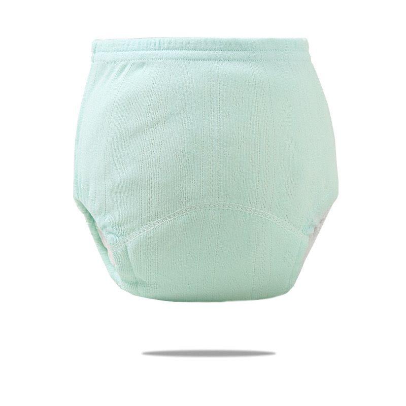 5PC Training Pants Baby Diapers Solid Color Washable Underwear Baby Boy Girl Cloth Diapers Reusable Nappies Infant Panties