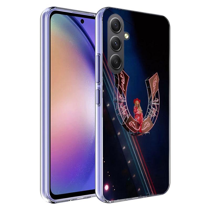 B-Beyonce Concert Bang Phone Case for Samsung A16 A26 A36 A56 A17 A37 A57 A07 A06 A02S A03 A04S A05S Galaxy Note 20 10 A50S A71