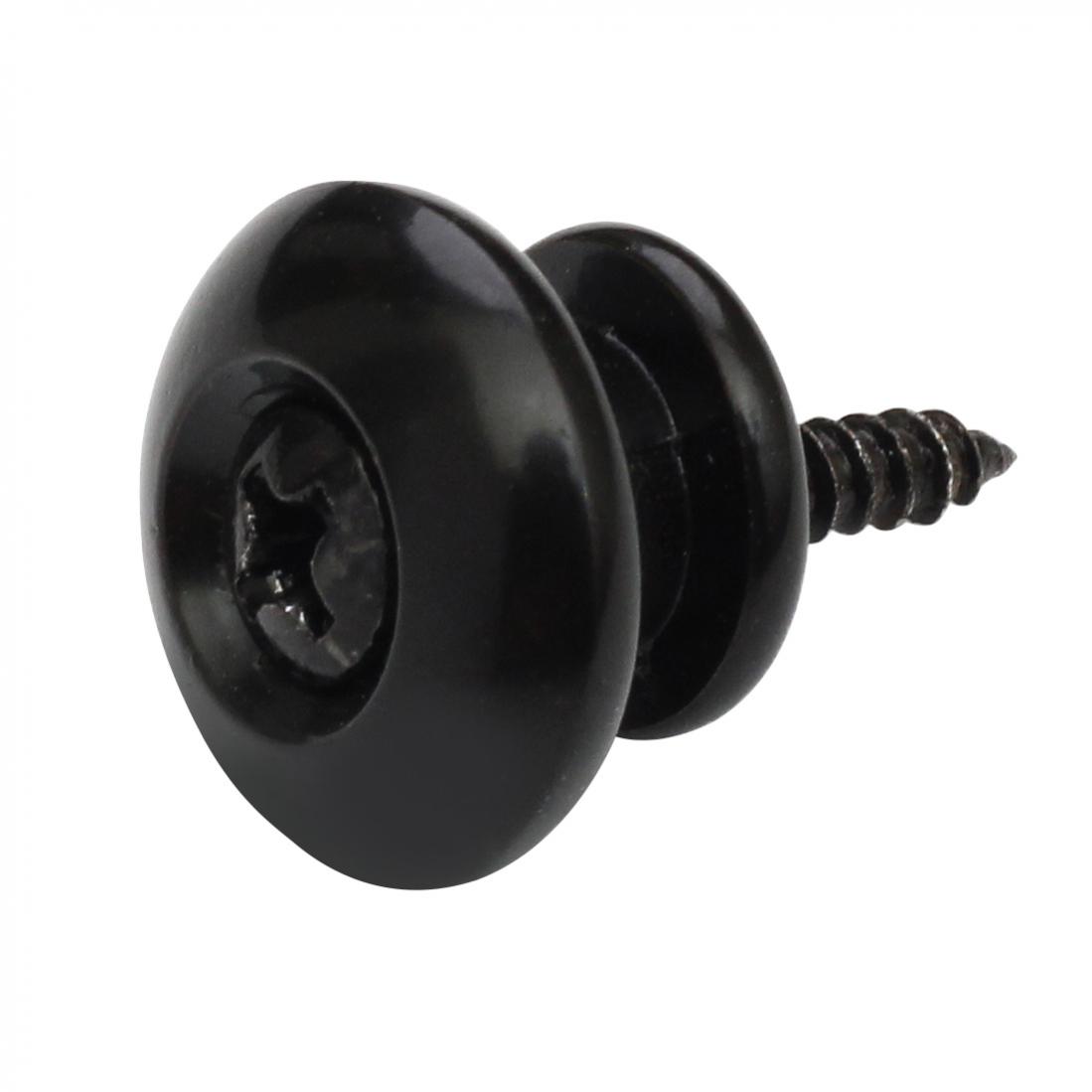 

2 шт., замок для гитарного ремня, противоскользящая металлическая кнопка, хвостовой гвоздь, 3 цвета, дополнительно подходит для акустической электрогитары, бас-гитары, укулеле чёрный