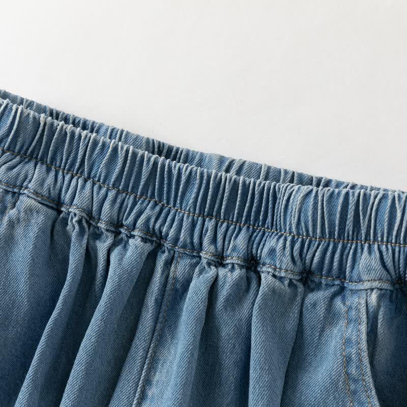 DAVE&BELLA Girls' Lyocell Lantern Jeans