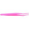 Eyelashes Tweezer False Lash Application Curved Stainless Steel Eyelash Extension Auxiliary Clip