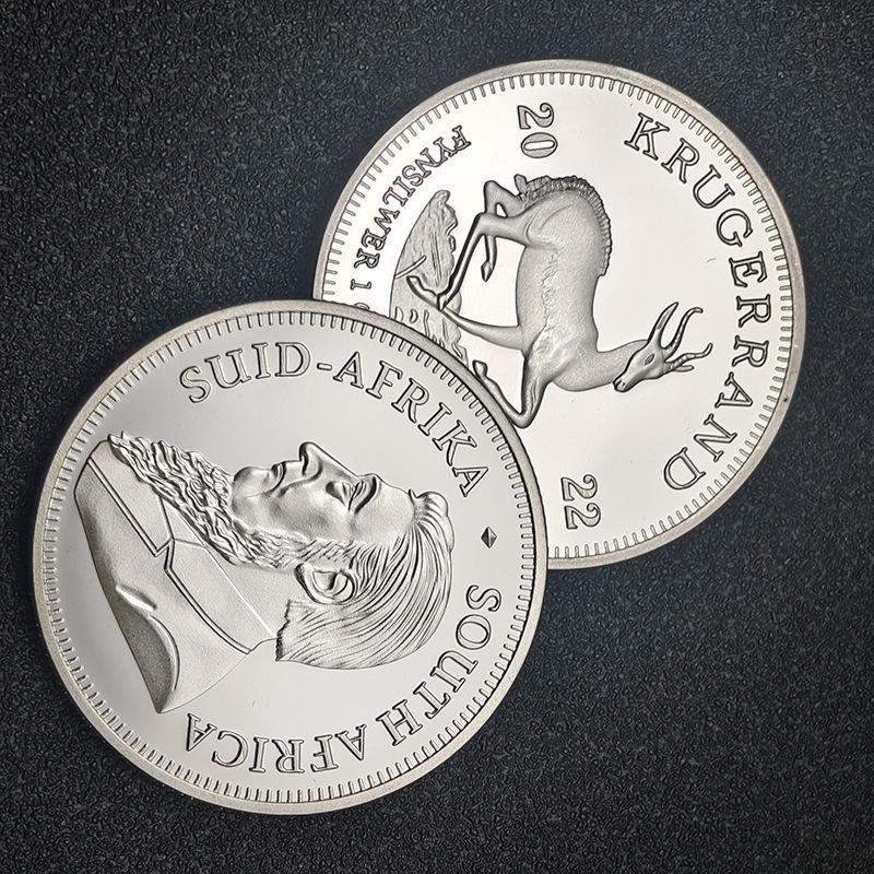 2022-2024 South Africa Krugerrand Silver-Plated Commemorative Coin