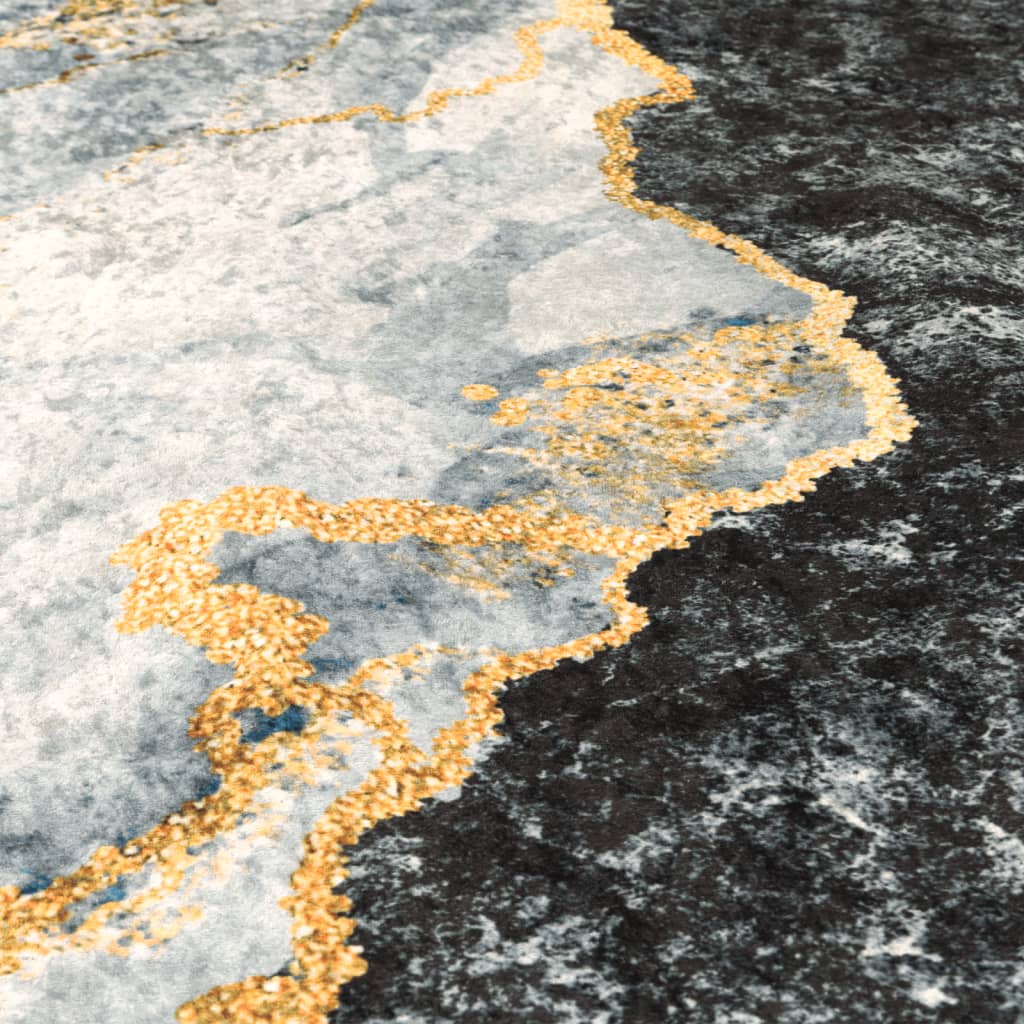 Washable Rug Multicolor 80x150 cm