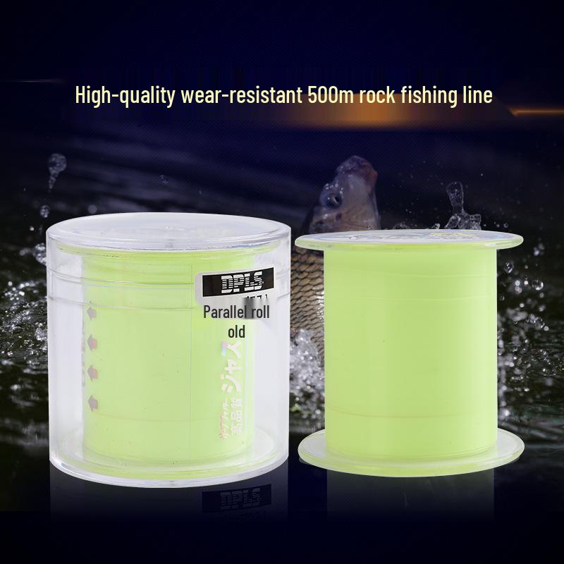 500m Semi-Floating Wear-Resistant Fishing Line for Rock and Sea Fishing
