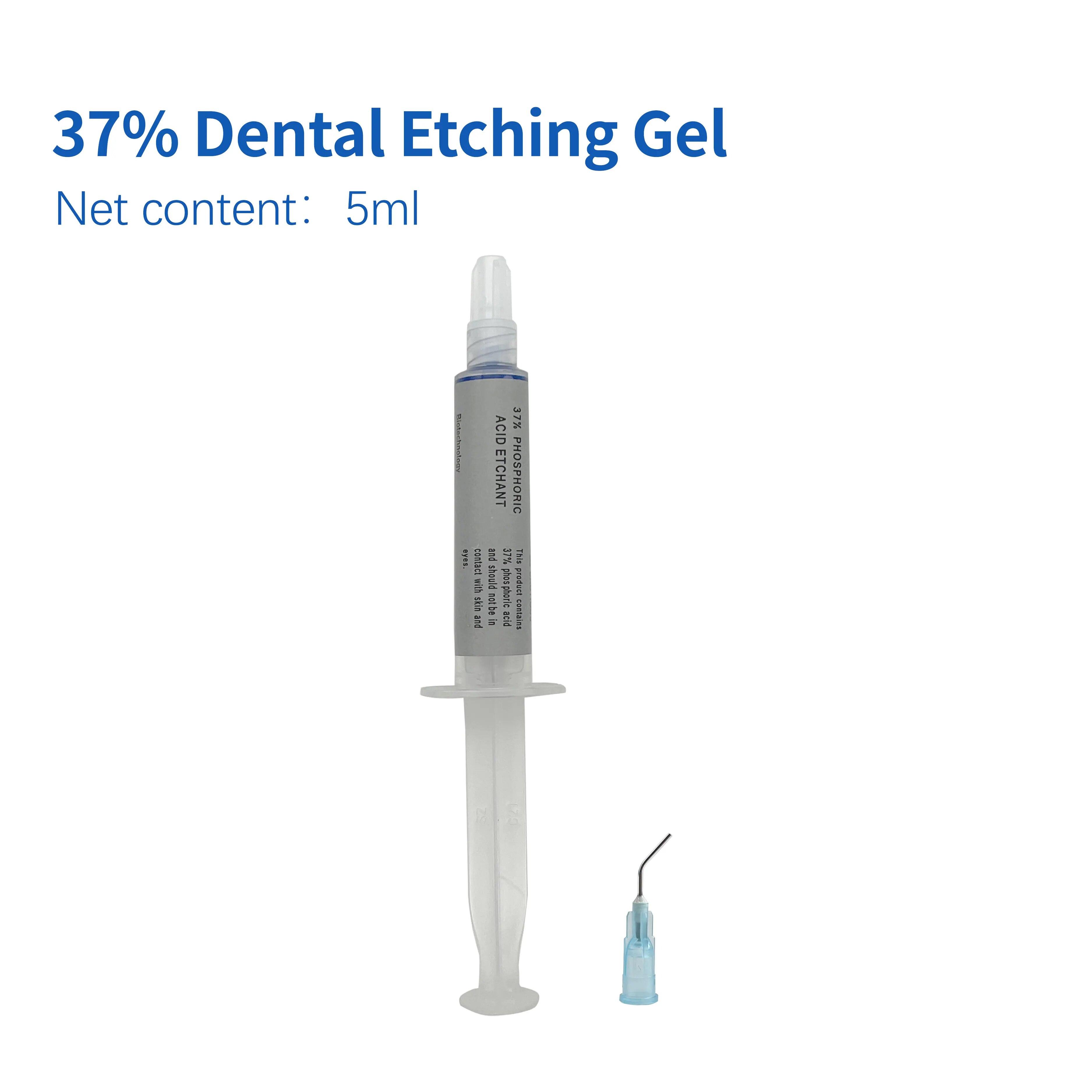 

JINGT производство стоматологического оборудования протравливатель зубов стоматологический 37% гель для травления фосфорной кислотой/5 мл Dental Etching Gel