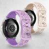Doppelfarbige atmungsaktive Silikon-Armbänder Schweißfest Tragbare Armbänder Für Uhr 7 Schnellverschluss-Armband Komfort Unisex