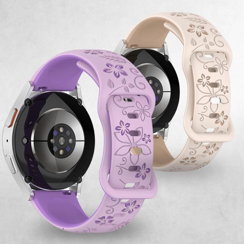 Doppelfarbige atmungsaktive Silikon-Armbänder Schweißfest Tragbare Armbänder Für Uhr 7 Schnellverschluss-Armband Komfort Unisex