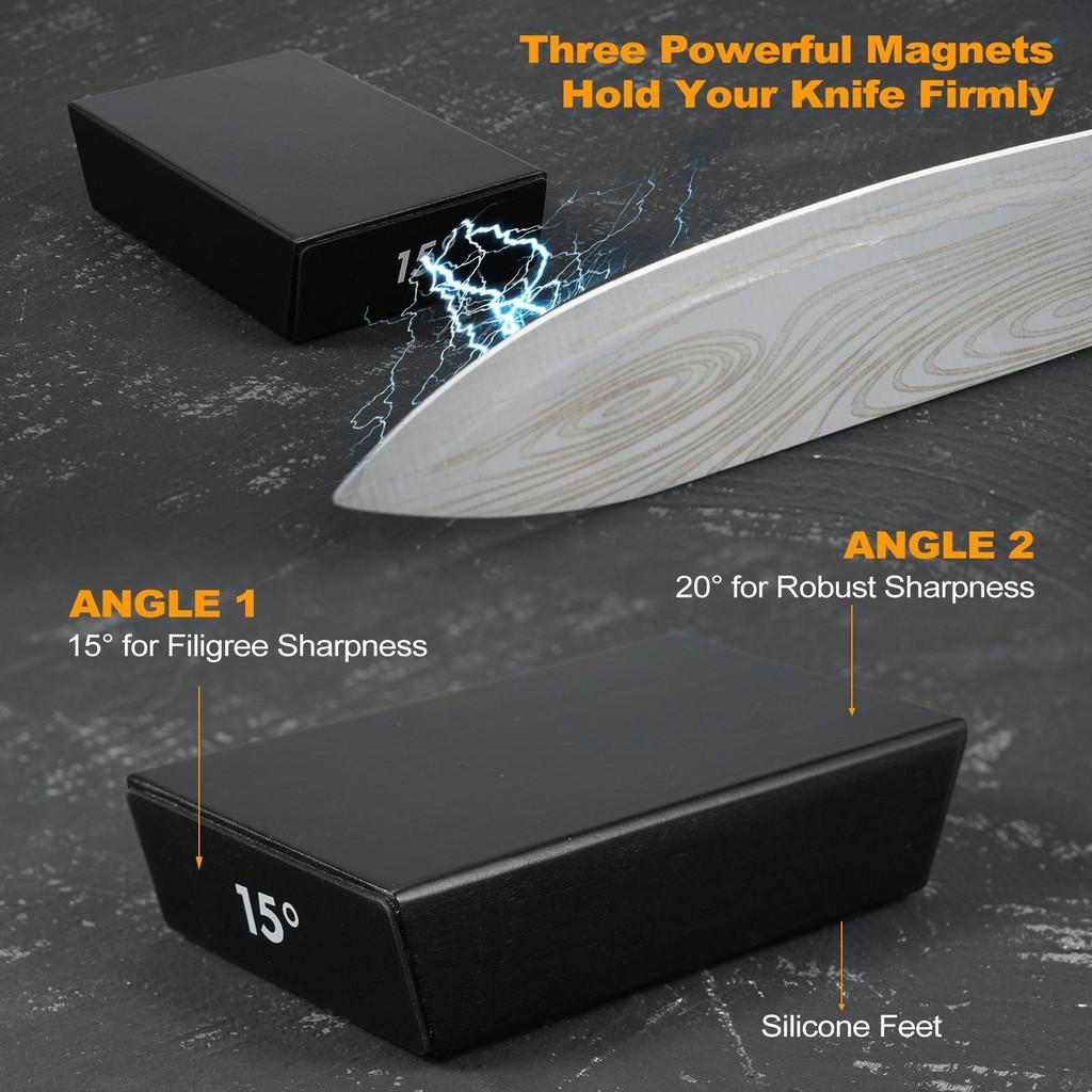 Potable Rolling Knife Grinder Kit Kitchen High Efficiency Sharpening Tool Chef Knife Set Household Knife Sharpener