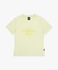 LMC Wm Fn Doodle Cropped Tee Lime