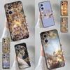 Michelangelo Kunst-Hülle für OPPO Reno 12 12F 13 F 11 8T 7 8 10 Pro OPPO Find X8 X6 Pro X3 X5 Lite Hülle Coque