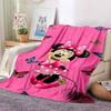 17 Styles Minnie Mickey Mouse Cartoon Print Blanket for Soft Flannel Throw Fluffy Sofa Bed Home Travel Camping Picnic