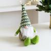 Festival Plüschgnome Puppen Dekoration Einzigartige Plüsch Langhut Gnome Ornament für Verzaubernde Weihnachts-Kamin-Dekoration