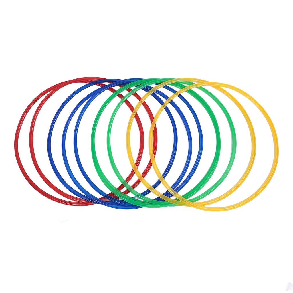 18.9in Sensory Training Hoops Kids Exercise 10pcs Hoop Rings 10pcs Connectors Sensory Training Equip