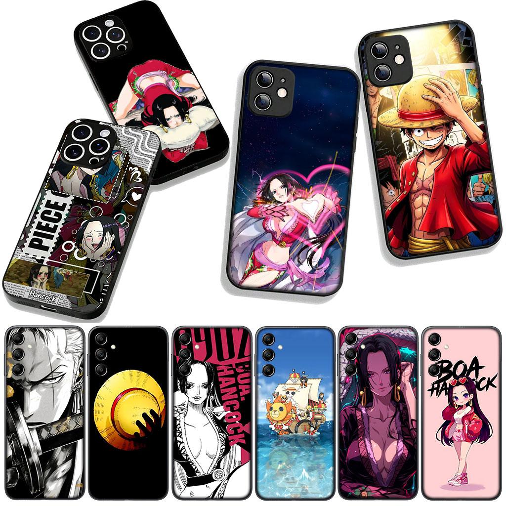 Luffy Zoro One Boa Hancock Pieces Phone Cover for Xiaomi Redmi Note 14 12 13 ProPlus A4 A3 Pro Plus 12C 13C 14C 5G Case
