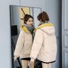 2024 New Spring and Autumn Large Size Women's Clothing Age Reduction Short Down Cotton Clothing Thickened Hooded Cotton Clothing Jacket Women's Trend