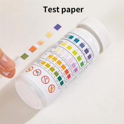 50/100 pièces Bandelettes de test d'eau PH Multiusage 7-en-1 Chlore PH Alcalinité Dureté Bandelettes de test Papier testeur d'eau de piscine