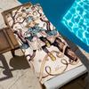 W-Witch Anime Hut A-Atelier Handtuch Groß Schnelltrocknend Mikrofaser Weich Strandhandtuch für Reise Fitness Sauna Baden Camping