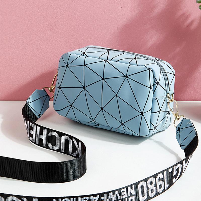 Moda Lazer Omuz askılı çanta Kadın Küçük Kare Çanta PU Deri Crossbody Çanta Trendy Yeni Mini Satchel Çanta