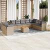 VidaXL Garden Lounge Set with Cushions 11 Pcs, Patio Sofas, Patio Furniture Set, Outdoor Furniture, 3256052