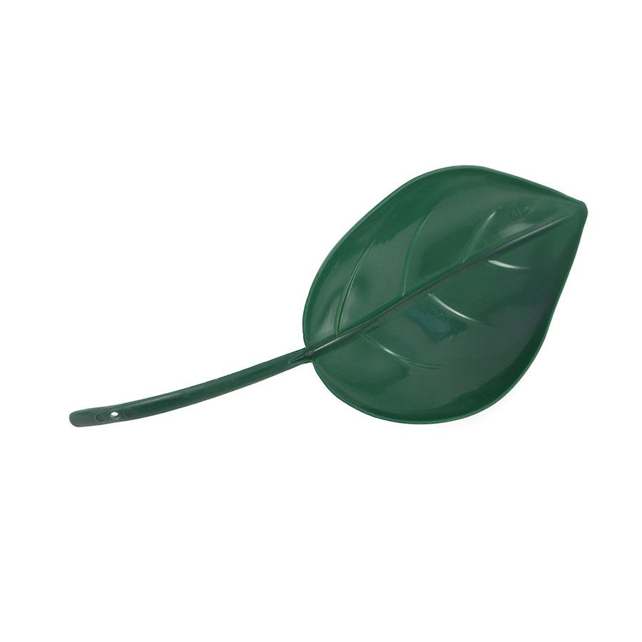 

Leaf Shape Watering Funnel, Creative Plant Drip Irrigation Guide Device for Potted Plants Flowers Succulents зелёный