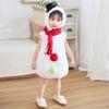 Baby Snow Man Costume Snow Girl Costume, Toddler Christmas Snowman Costume Novelty Fancy Dress Snow Girl Costume