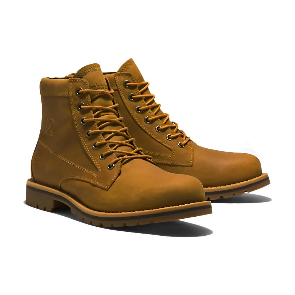 Timberland Leder Langlebig Wasserdicht Kurze Martin Stiefel Herrenstiefel Braun A44HN-231