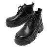 Mecha Derby shoes men's new platform heightening Darth Vader locomotive boots versatile comfortable casual Martin boots 4324-R