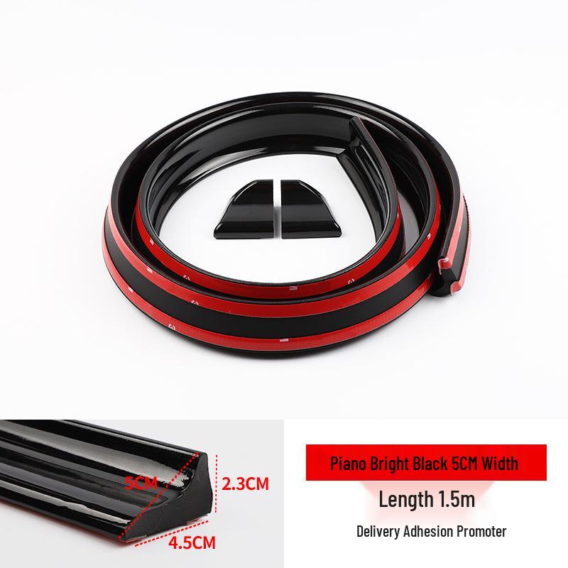 Universal Punch-Free Carbon Fiber Rear Wing Spoiler for Mini Corolla