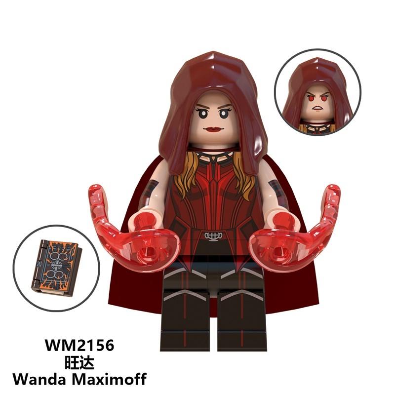 SKLADEM Lego Scarlet Witch Wanda Vision Minifigurky Stavebnice Hračky pro děti