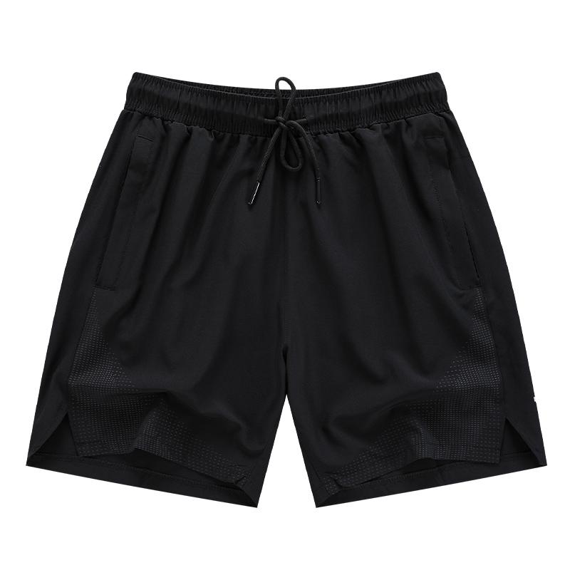 

Беговые спортивные шорты Ice Silk мужские спортивные штаны для бега спортивная одежда для мужчин Тренировки Dry Fit спортивные мужские брюки для легкой атлетики XXXL чёрный